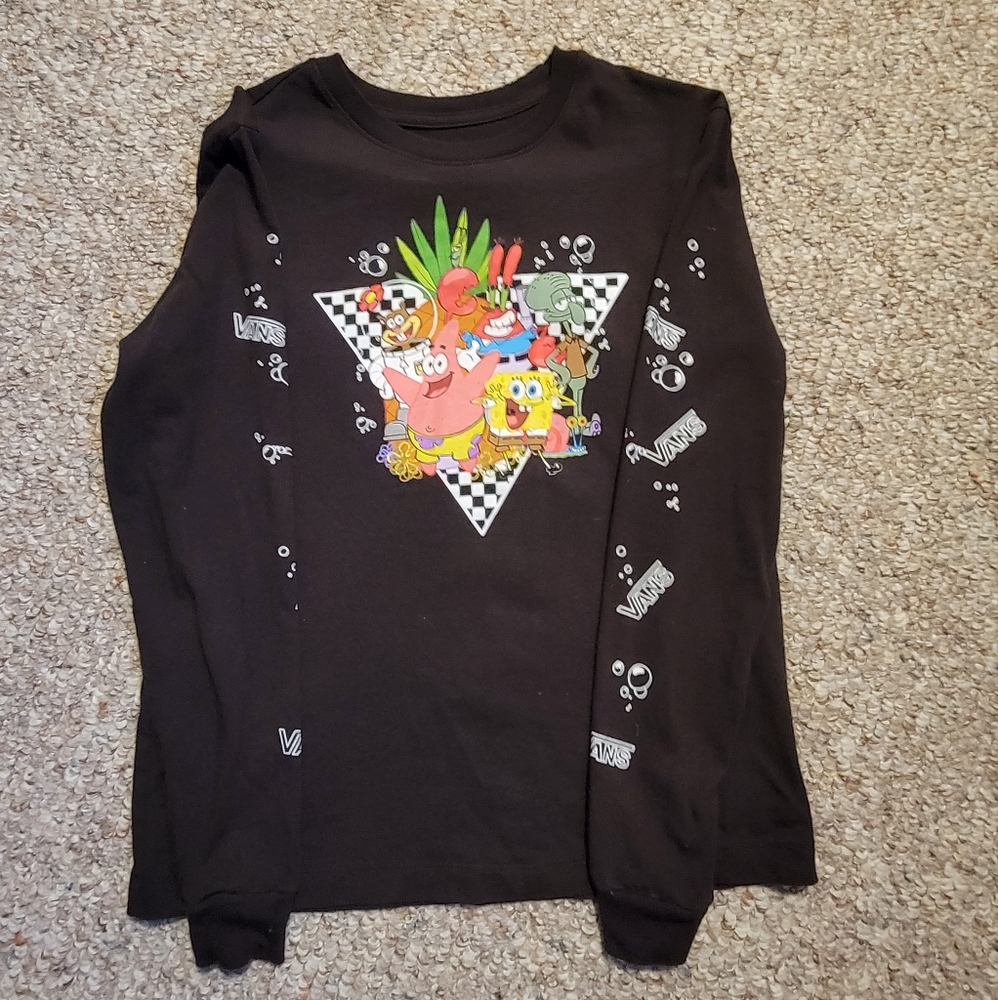 Vans SpongeBob Long Sleeve Shirt!